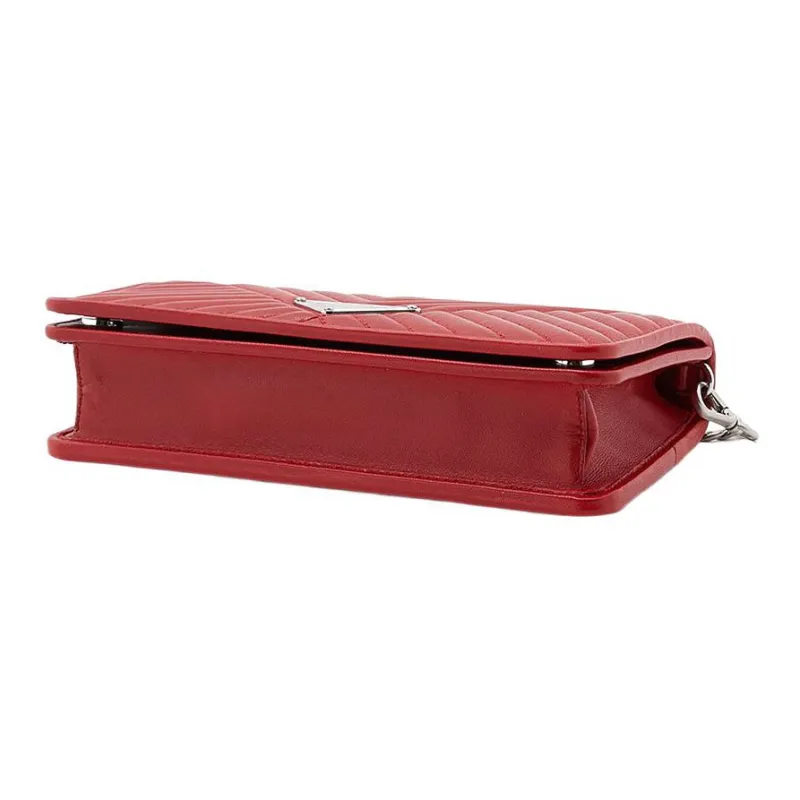 PRADA Leather Crossbody Bag, Shoulder Bag Women's-4