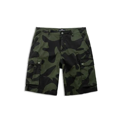 Jeep Casual Shorts Men Army Green