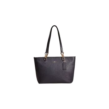 COACH Sophia Pebbled Leather Tote Bag, Shopping Bag, Handbag, Shoulder Bag Large Size Women's Marine Blue