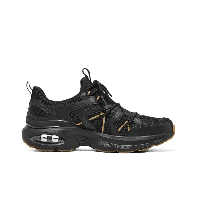 Skechers Water Fir Cushioning Anti Slip And Wear Resistant Low Top Casual Shoes Men's Black-1