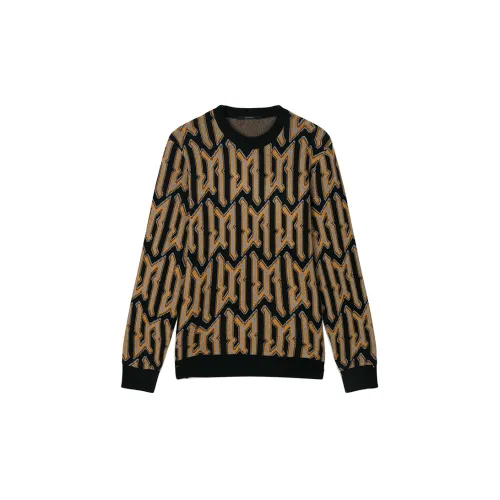 DAVID NAMAN Sweaters Men Gold