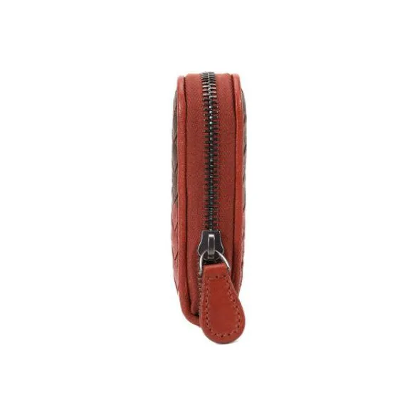Bottega Veneta Leather Long Zip Closure Wallets Regular Men's Multicolor-3