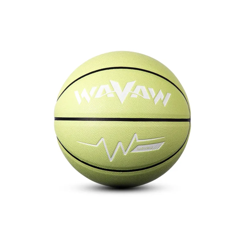 WAVAW PU Basketball Apple Green Size 7 Ball Training Unisex-1