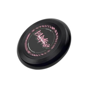 BLACKDOG Frisbee Plastic Ф275xh33mm Black Pink Multicolor