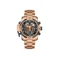 RT3532S-Rose Case Black Dial Gold Hands