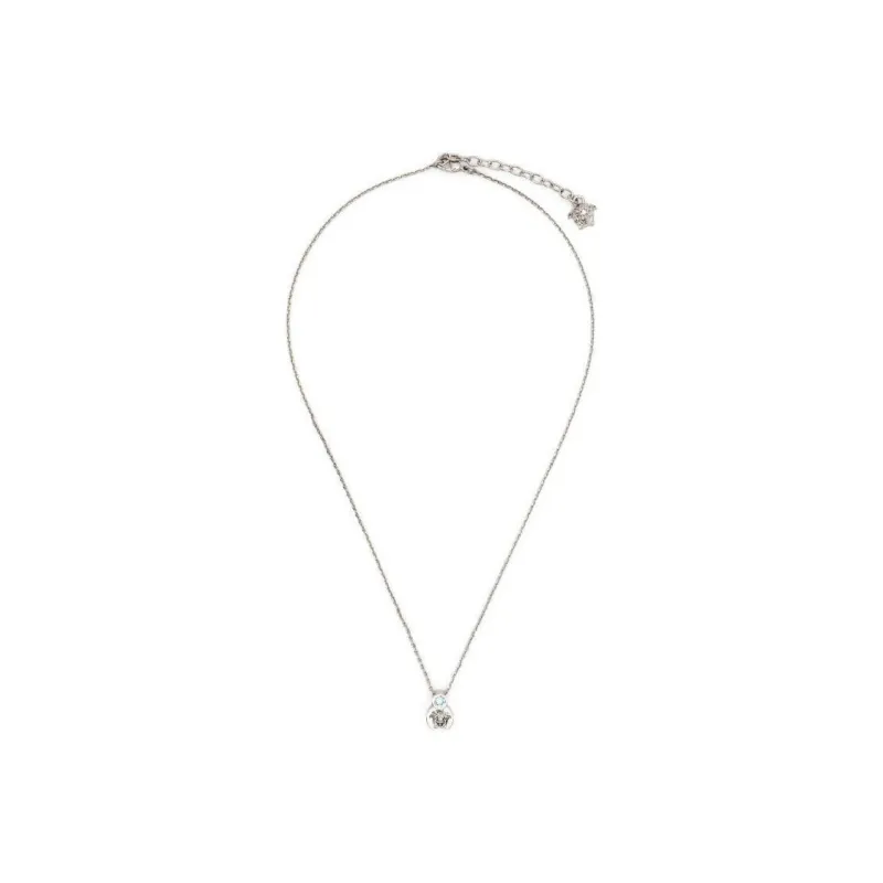 VERSACE Metal Necklaces Women's Silver-1