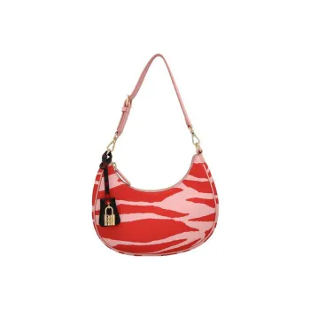 MCM Aren Canvas With Nappa Leather Trim Shoulder Bag, Handbag, Shoulder Bag Mini Women's