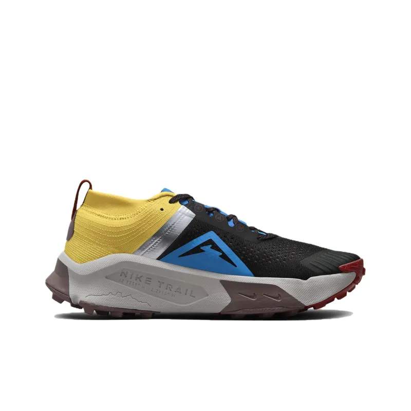Nike ZoomX Zegama Black Vivid Sulfur Track Red Light Photo Blue-1