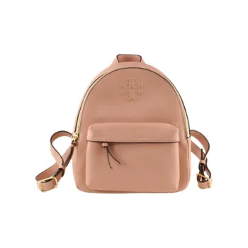 TORY BURCH Thea Grain Cow Leather Backpack Mini Women's Pink