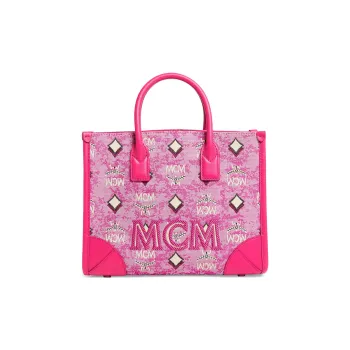 MCM München 'Pink' Tote Bag