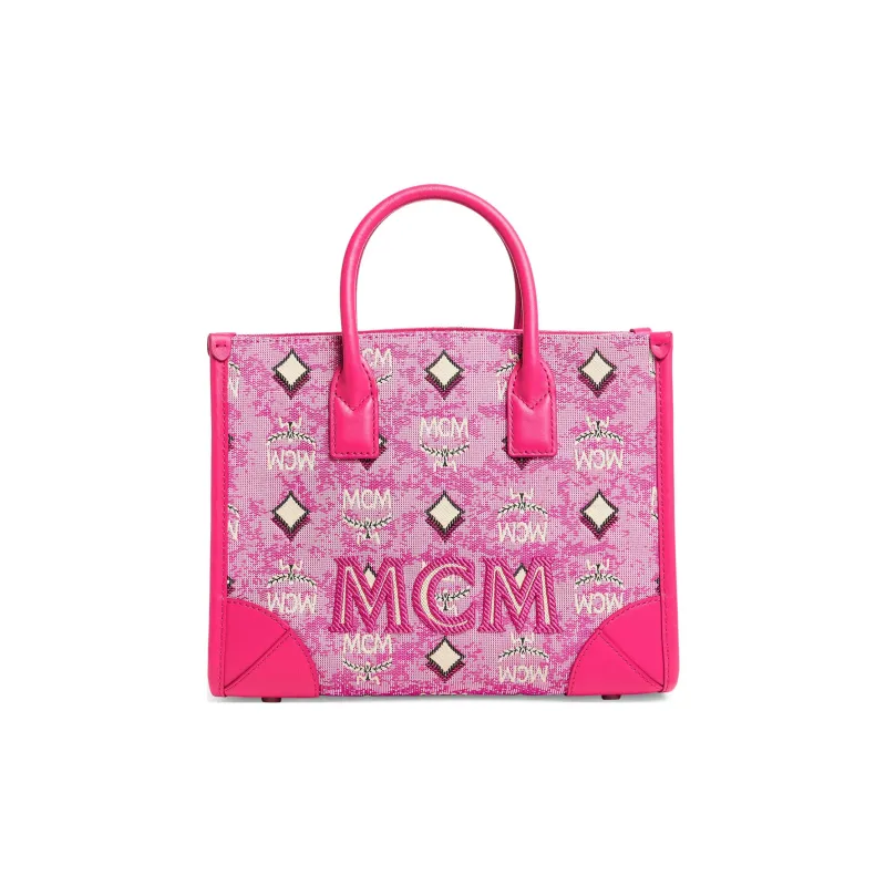 MCM München 'Pink' Tote Bag-0