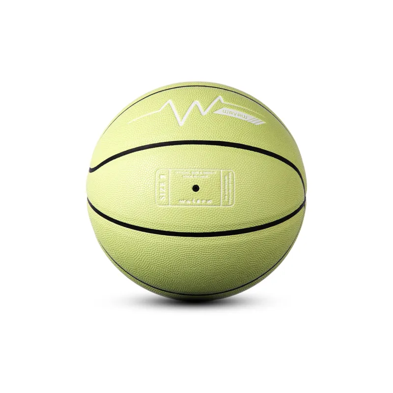 WAVAW PU Basketball Apple Green Size 7 Ball Training Unisex-3