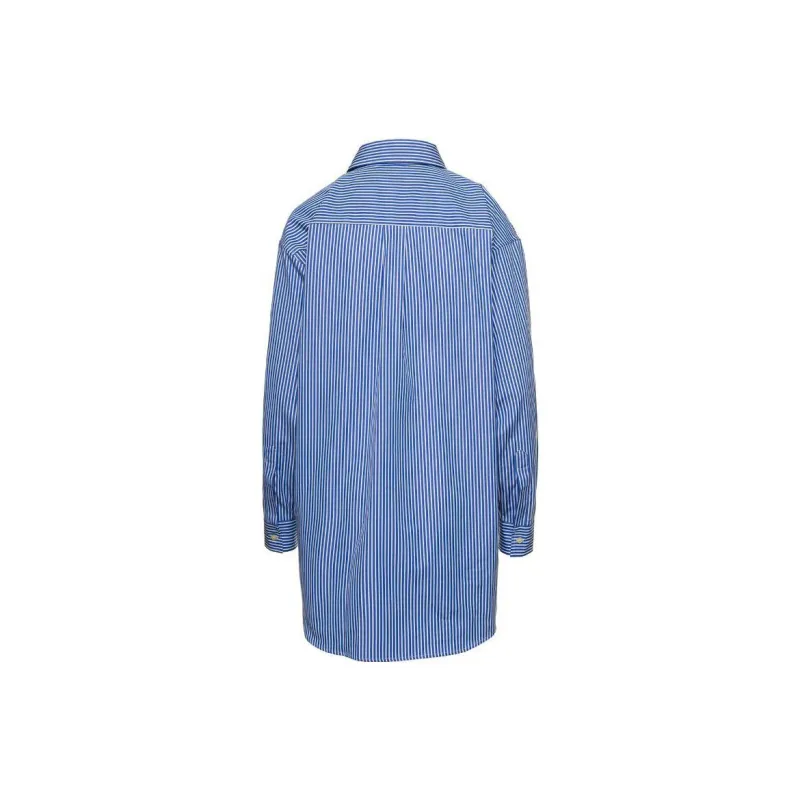 ETRO Striped Logo embroidered Cotton Shirt-1