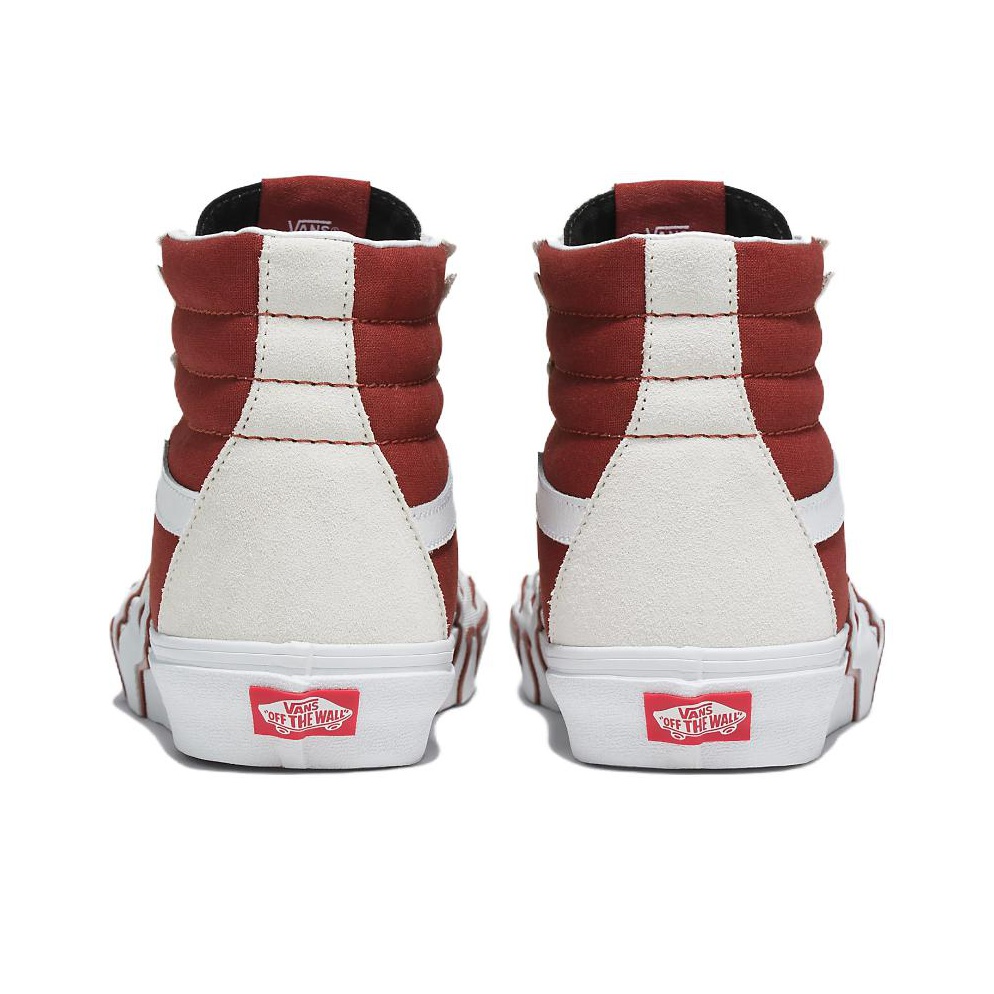 Sk8 Vans Hi Flame White Tawny Port POIZON