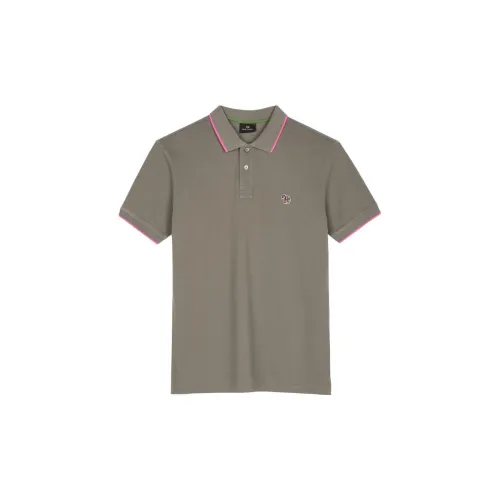 Paul Smith Polo Shirts Men Khaki