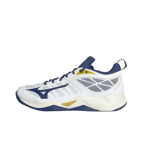 Mizuno White Dimension 'White Blue Ribbon'
