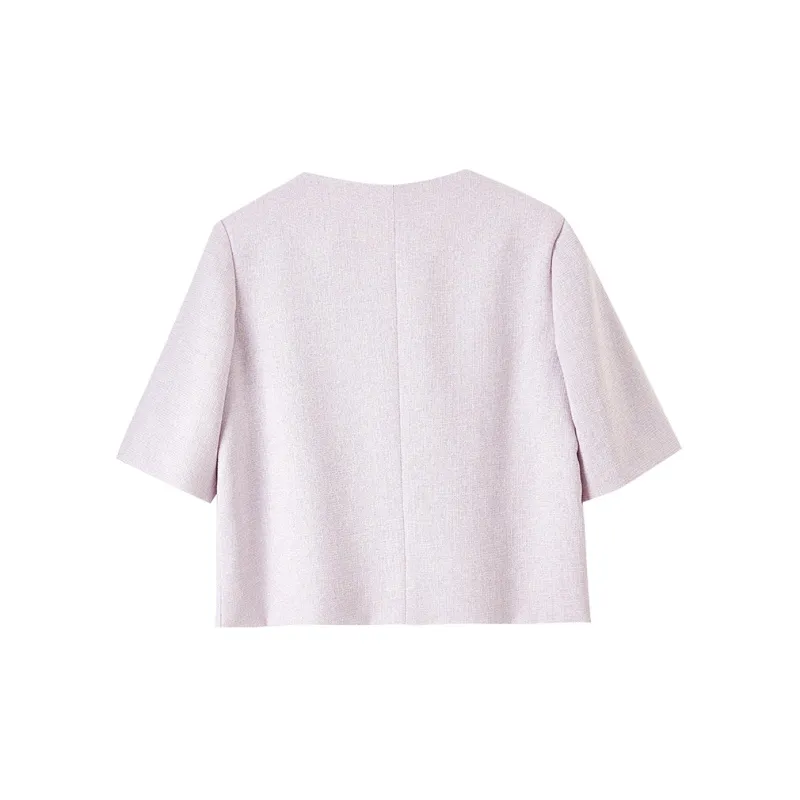 FANQIN Jackets Women's Light Purple-1