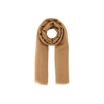Ferragamo Logo Embroidered Shawl