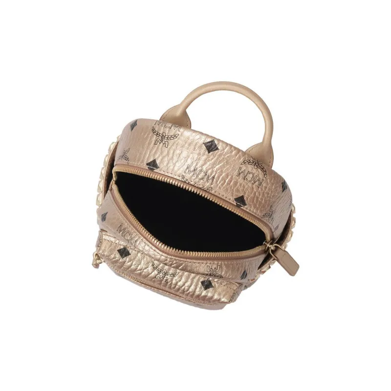 MCM Stark Visetos Backpacks-5