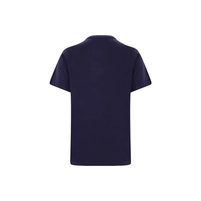 Maison Kitsune T Shirts Women's Purple-1