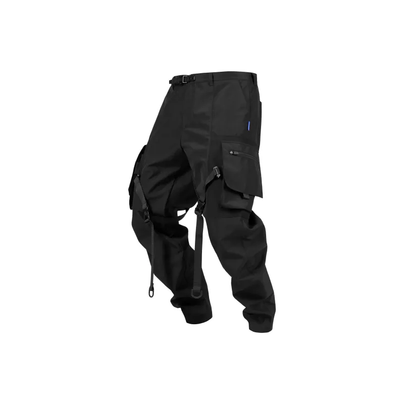 REINDEE LUSION Knitted Sports Pants Unisex Black-2