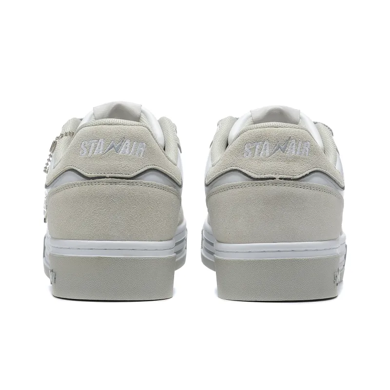 STANAIR Play Cool 1.0 Low-Top Skateboard Shoes Unisex Light Gray White-4