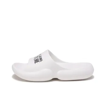 VERSACE JEANS Slide Slippers Women's White