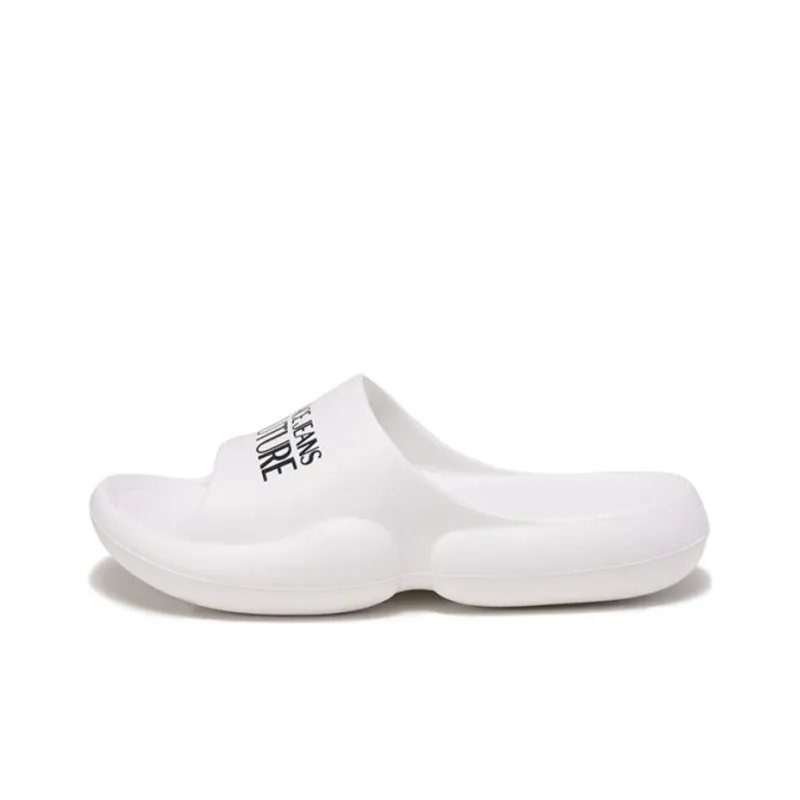 VERSACE JEANS Slide Slippers Women's White-0