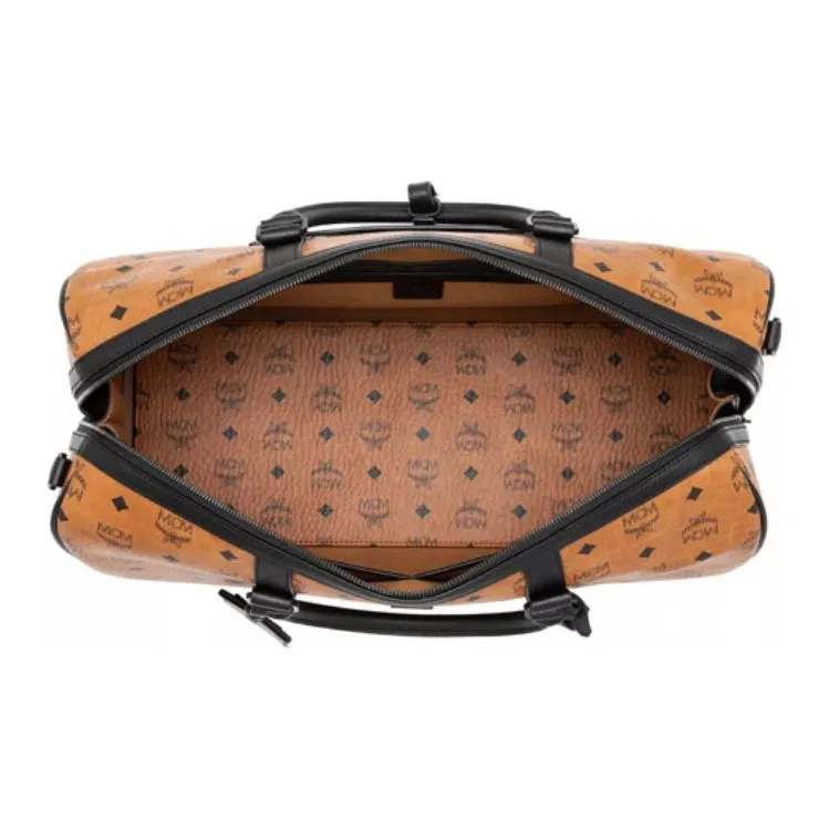 MCM Ottomar Visetos Leather Handbag, Shoulder Bag, Crossbody Bag, Travel Bag Men's-3