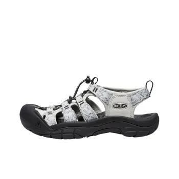 KEEN Newport Retro River Trekking Shoes Women's Black/White/Printed Pattern