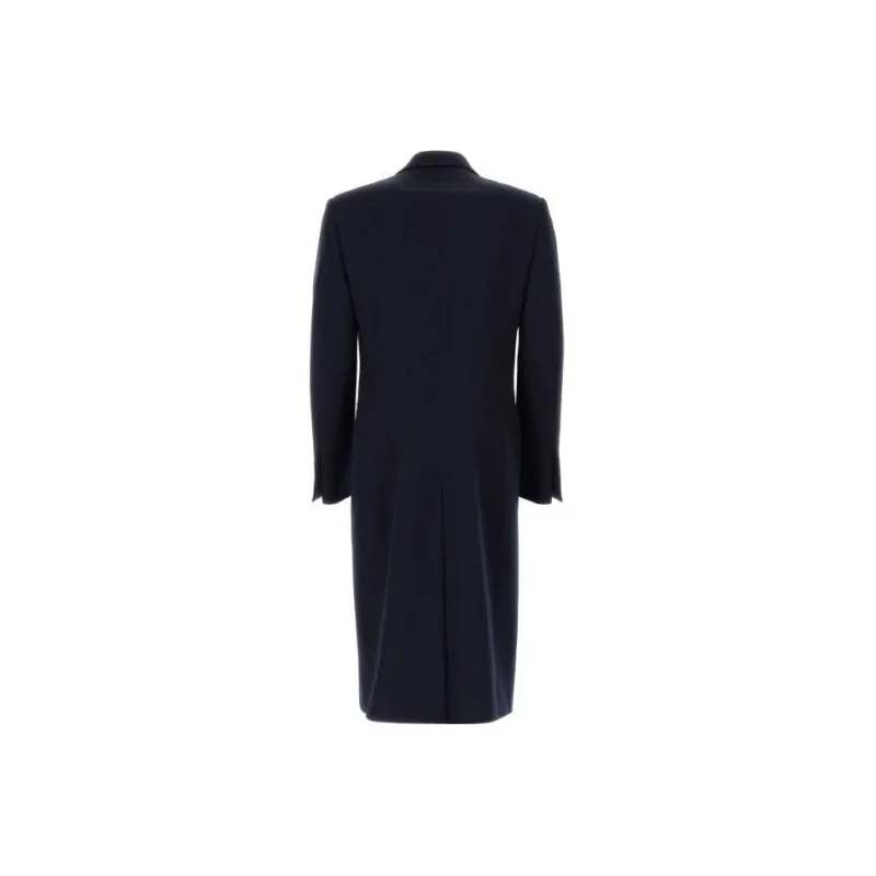 Alexander McQueen Single Breasted V Neck Coat-1