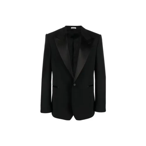 Alexander McQueen Jackets Men Black