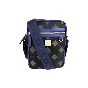 MCM Nylon With Acrylic Shoulder Bag Crossbody Bag Mini Women's Camouflage