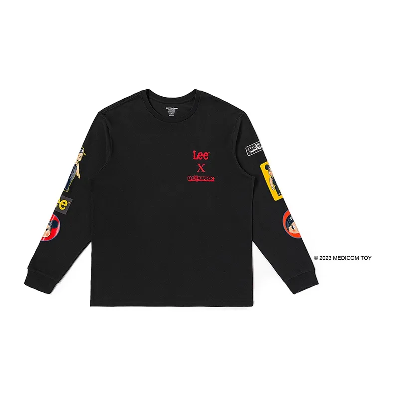 Be@rbrick X Lee T Shirts Men Black-1