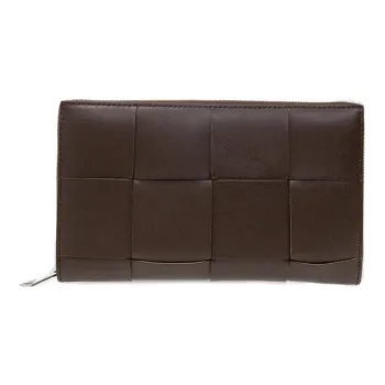 Bottega Veneta Intrecciato Zip Around Wallet