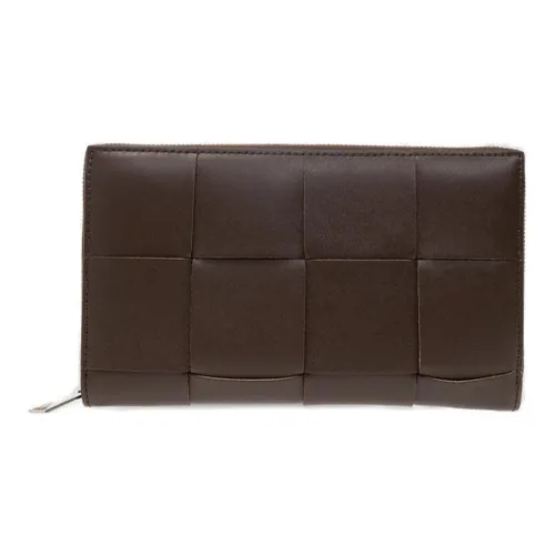 Bottega Veneta Intrecciato Zip Around Wallet