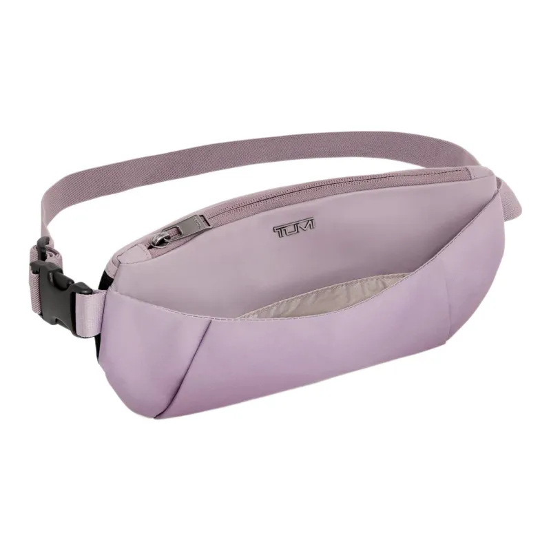 TUMI Fabric Shoulder Bag Crossbody Bag Sling Bag Fanny Pack Women's Light Purple-1