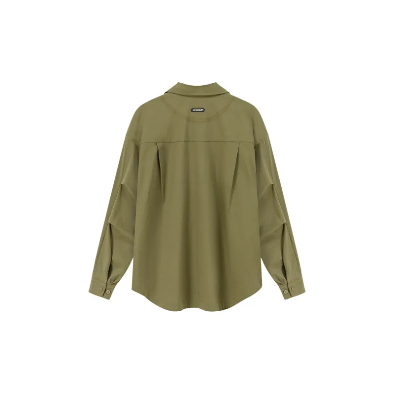 NO ONE ELSE Shirts Unisex Mustard Green-1