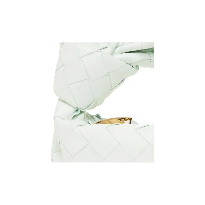Bottega Veneta JODIE Lambskin Shoulder Bag, Handbag Extra Mini Women's Light Green-2