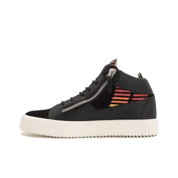 Giuseppe Zanotti/GZ High Top Skateboard Shoes Men's Black