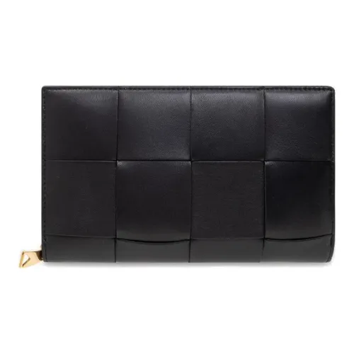 Bottega Veneta Intreccio Zip Around Wallet