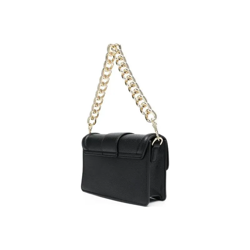 VERSACE JEANS COUTURE Polyester Handbag, Shoulder Bag Women's Black-2
