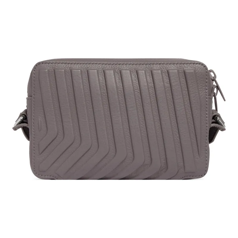 Balenciaga Car Grained Calfskin Camera Bag Shoulder Bag Crossbody Bag Men's Dark Gray-3