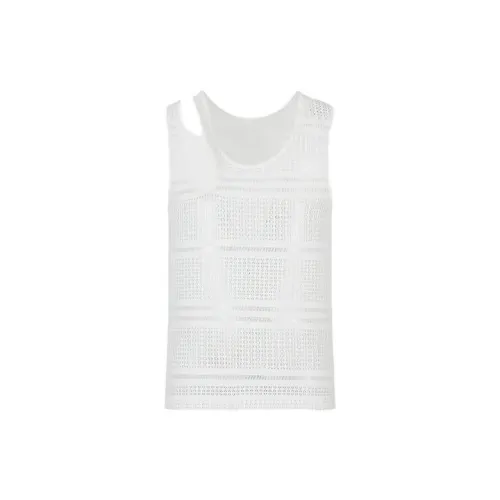 EMPORIO ARMANI Tank Tops Men White