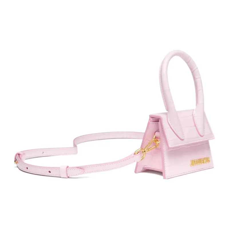 Jacquemus Le Chiquito Crocodile-embossed Mini Tote Bag-1