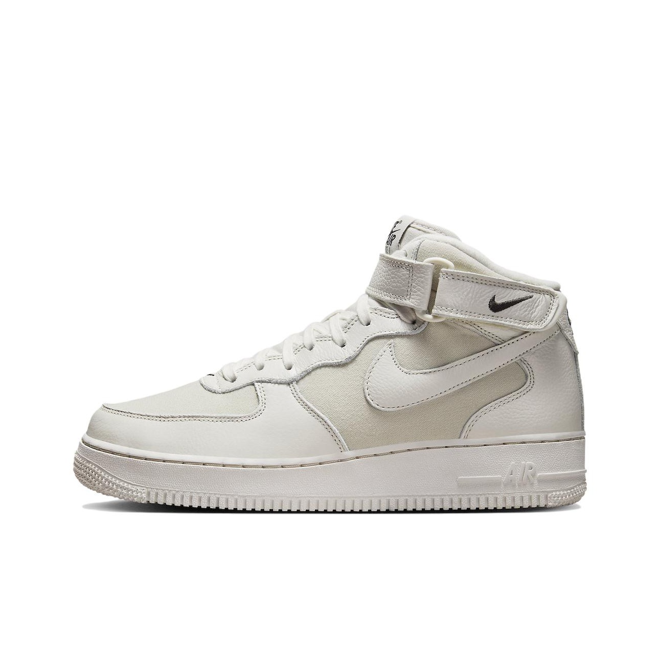 Nike Air Force 1 Skateboard Shoes Men Mid Top White