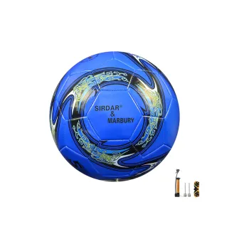 SIRDAR Size 5 Size 4 Soccer PVC Machine Stitched Soccer Ball Unisex Blue