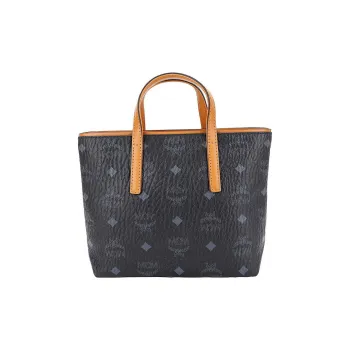 MCM Coated Canvas Shoulder Bag, Crossbody Bag, Handbag Mini Women's Black