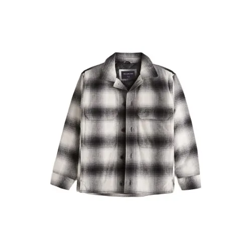 Abercrombie＆Fitch Jackets Men Black Check