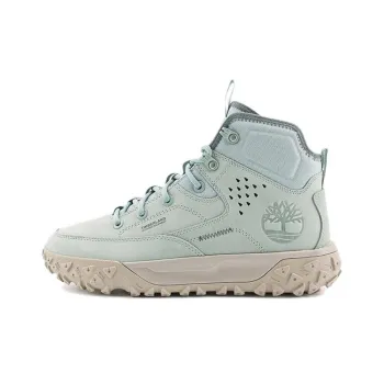 Timberland Anti Slip Wear Resistant High Top Trekking Shoes Men's Light Gray